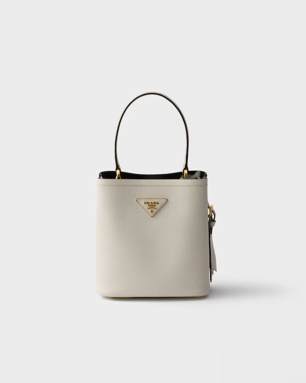 Sac à main Prada Panier en cuir Saffiano
