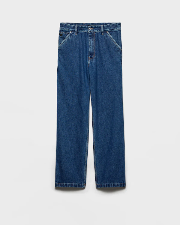 Pantalons en denim clair