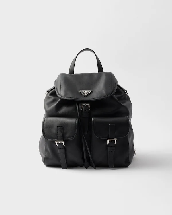 Sac à dos en cuir moyen