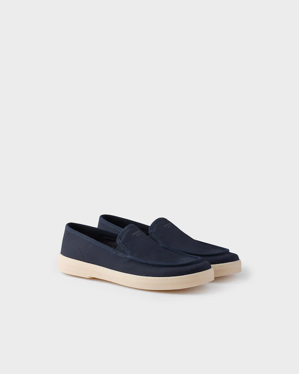 Mocassins en tissu