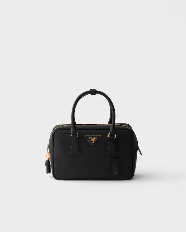Petite sac à main en cuir Saffiano