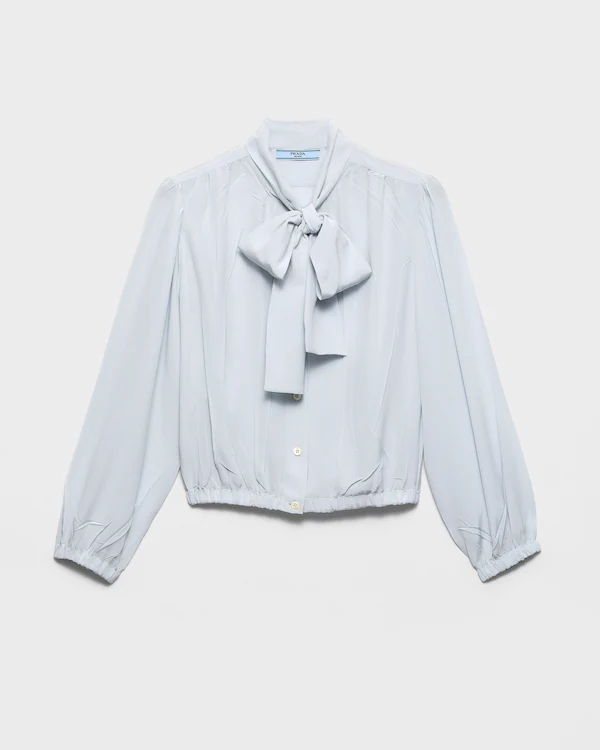 Chemise en crêpe de Chine