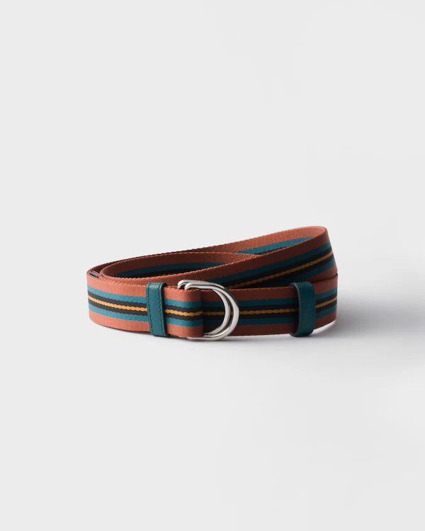 Ceinture en nylon tressé