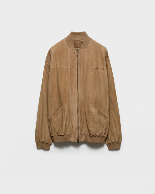 Veste bomber en daim