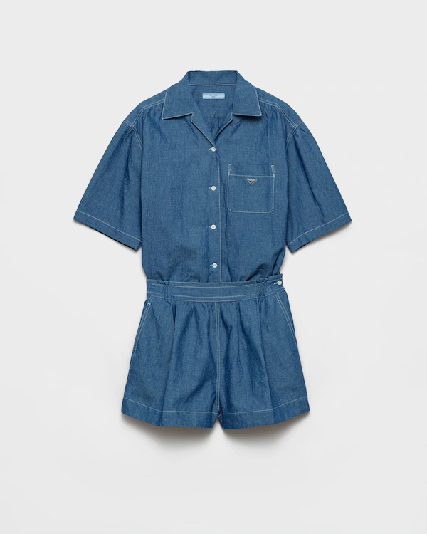 Combinaison chambray