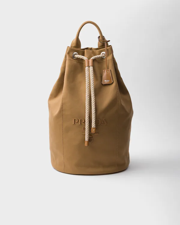 Sac à dos en toile à cordon de serrage
