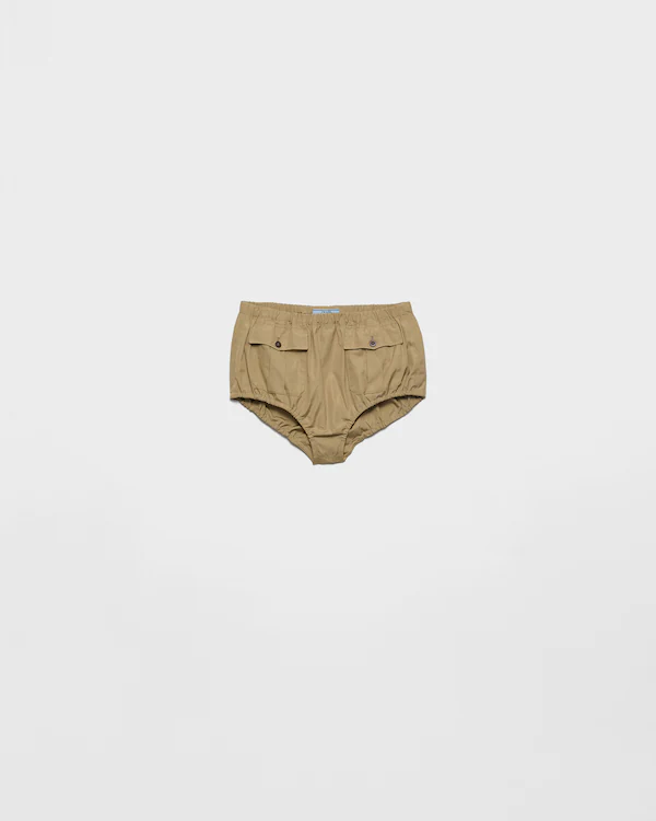 Shorts en popeline