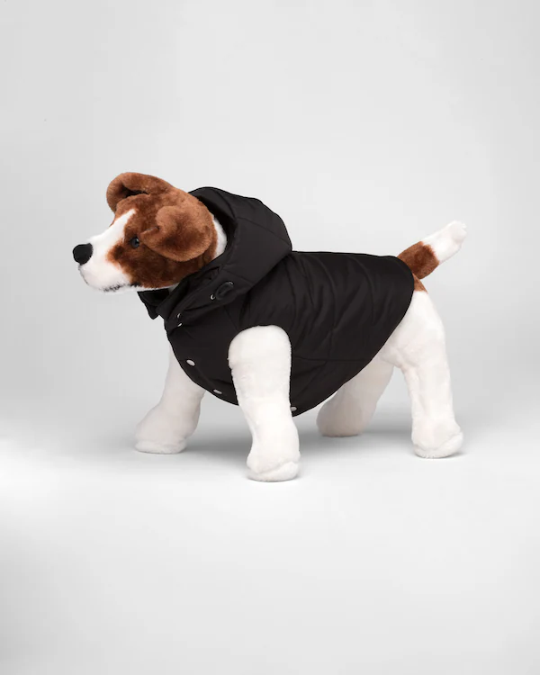 Manteau gonflant pour chien en Re-Nylon avec capuche