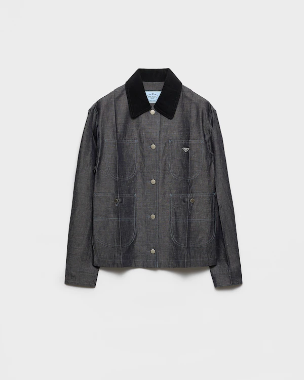 Veste chambray