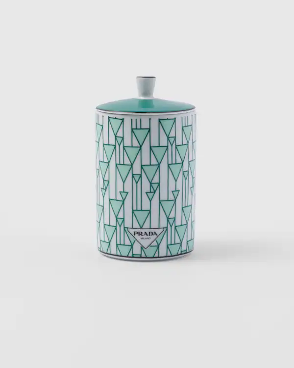 Bougie parfumée en porcelaine - Vert Vienne