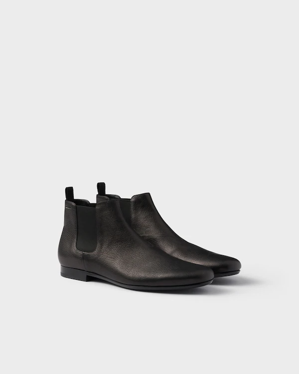 Bottes Chelsea en cuir