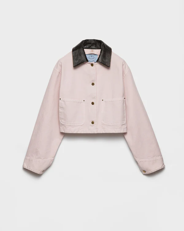 Veste blouson en toile