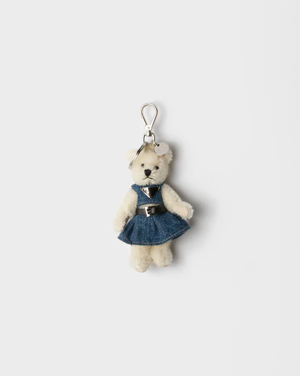 Charms porte-clés ours en peluche
