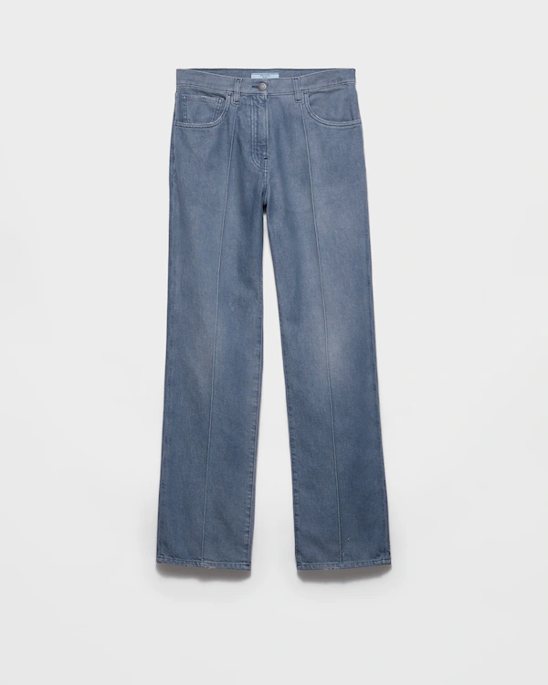 Jean en denim lavé