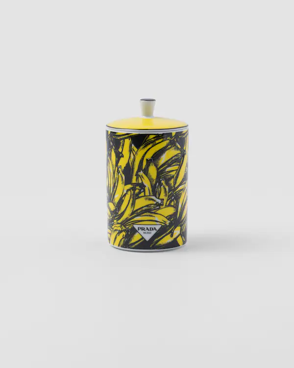 Bougie parfumée en porcelaine - Banane