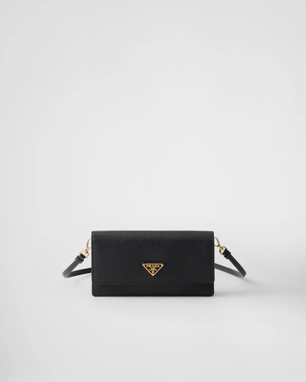 Petit sac en cuir Saffiano