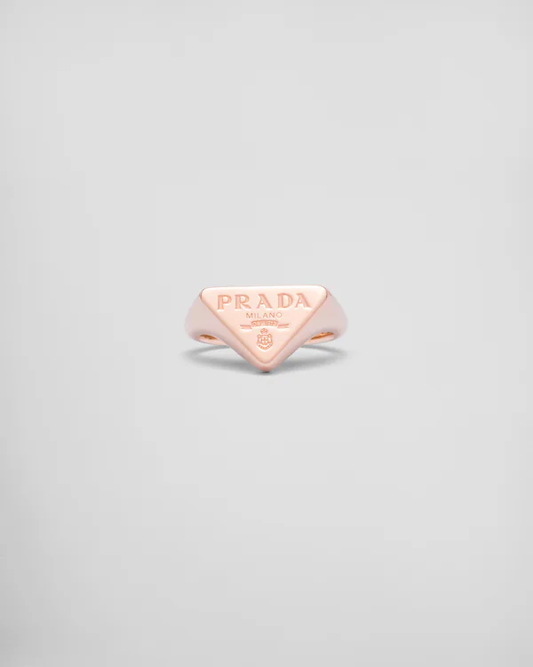 Anneau signet Eternal Gold en or rose
