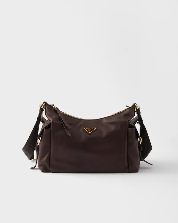Sac en cuir nappa Prada Explore grand