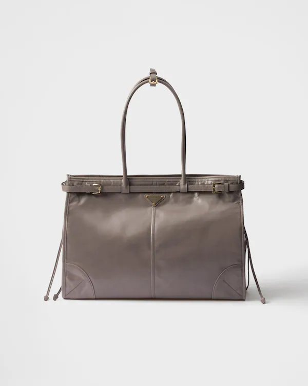Sac à main en cuir Prada Bonnie extra-large