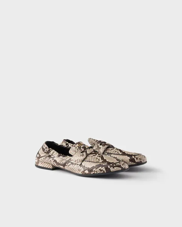 Mocassins en cuir Ayers imprimés Shuffle