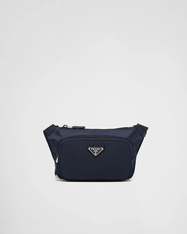 Sac à bandoulière en Re-Nylon et cuir Saffiano