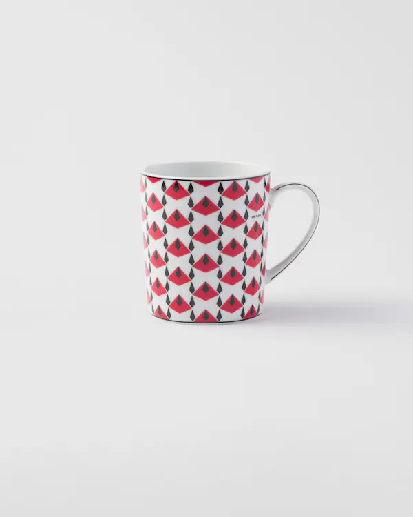Tasse en porcelaine - Rouge Vienne
