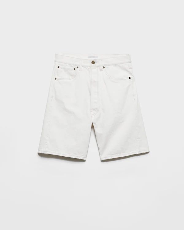 Bermudas en denim vintage