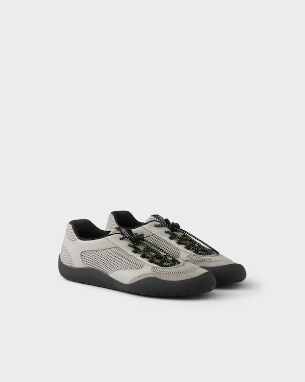 Chaussures basses en cuir et tissu maille Speedrock