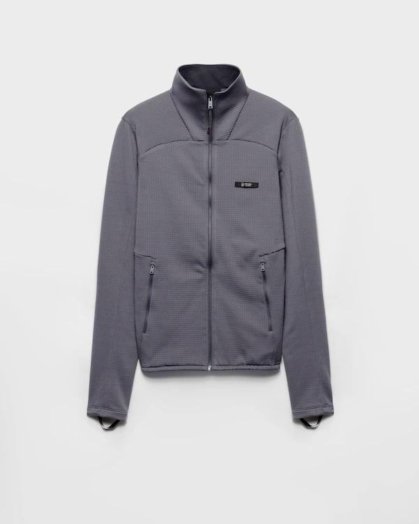 Veste blouson en tissu technique