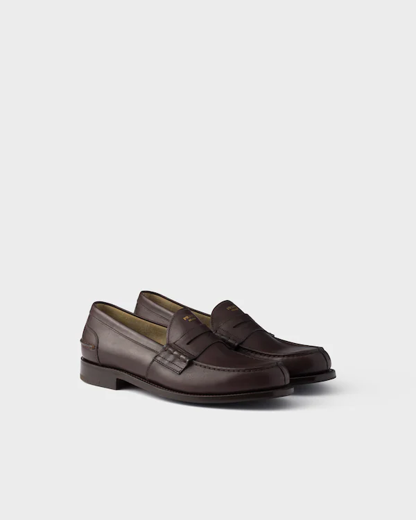 Mocassins en cuir