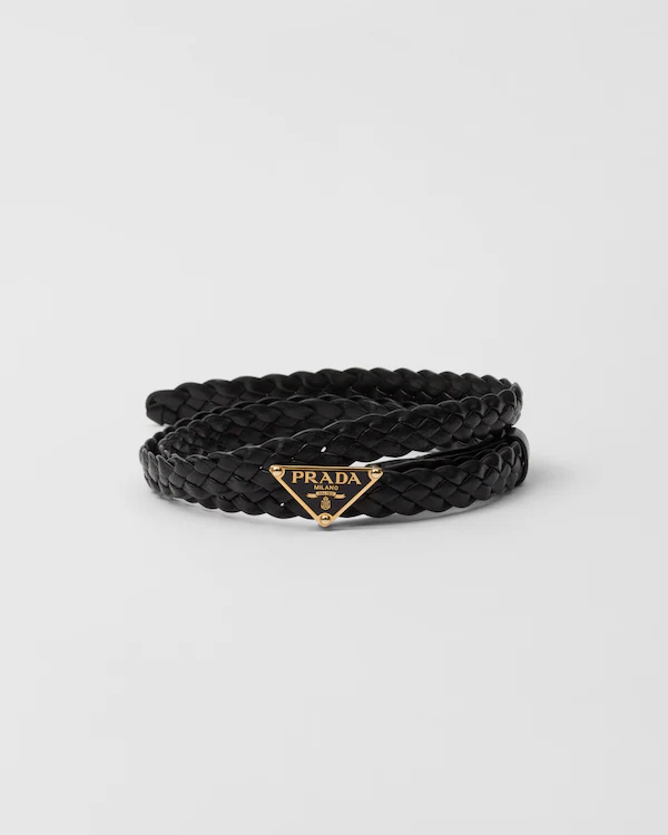 Ceinture en cuir nappa