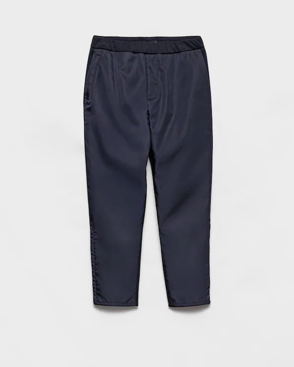 Pantalon en coton technique et Re-Nylon