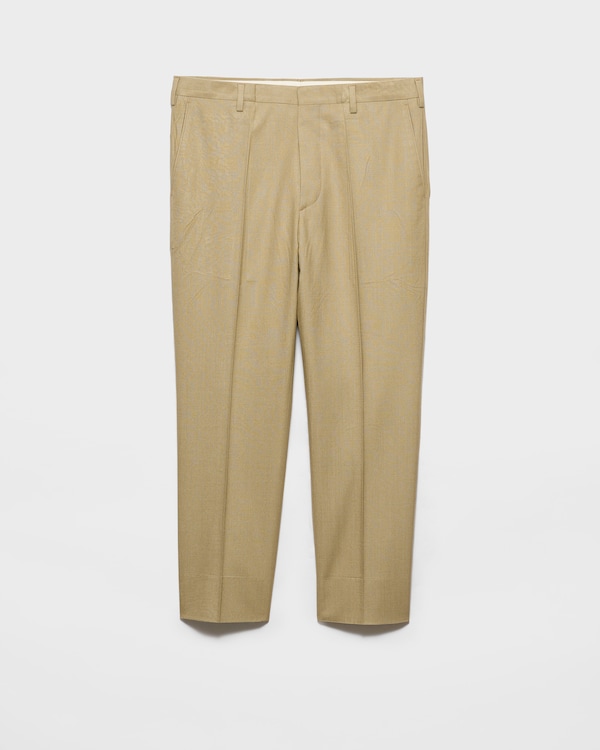 Pantalons en soie