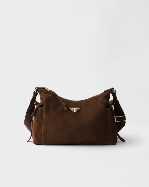 Sac en daim Prada Explore grand