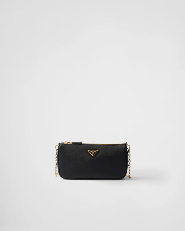 Petite sac en cuir Saffiano