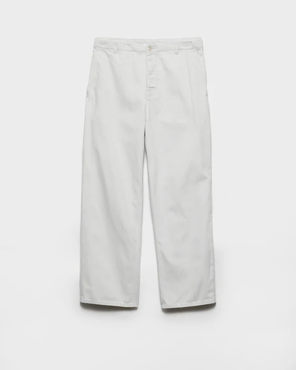 Jean en denim éclairci regular
