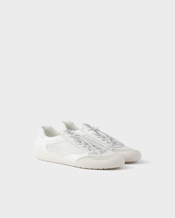 Chaussures basses en cuir patent et tissu maille Speedrock