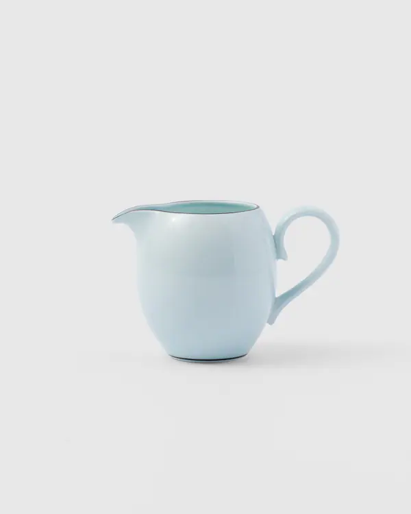 Jug de lait en porcelaine - Vert céladon