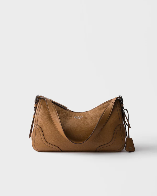 Sac à main en cuir Prada Aimèe large