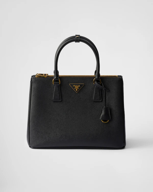 Sac en cuir Saffiano Prada Galleria grand