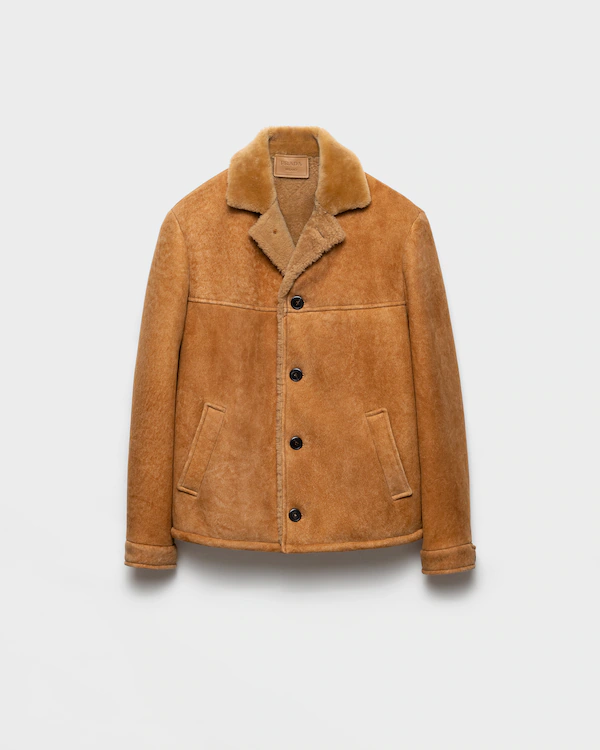 Manteau en shearling