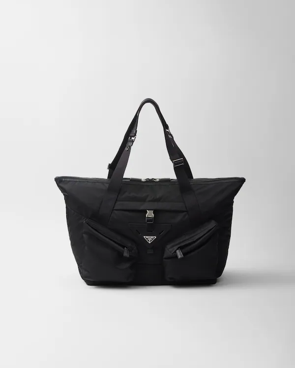 Sac à main en Re-Nylon et cuir