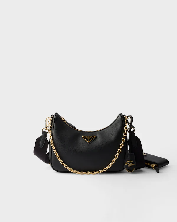 Sac à main Prada Re-Edition 2005 en cuir Saffiano