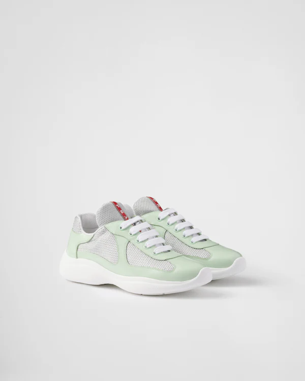 Chaussures biker en tissu Prada America's Cup