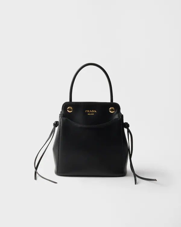 Sac à main en cuir Prada Carry mini