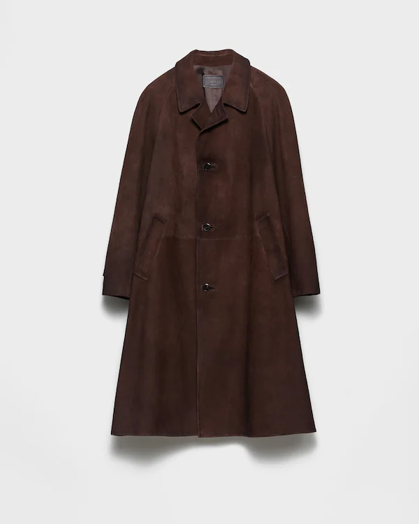 Manteau en daim