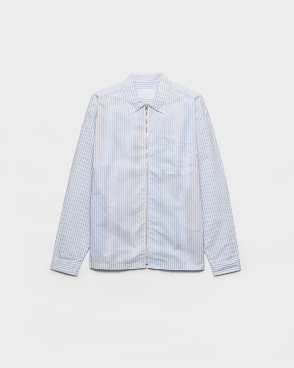 Chemise en Re-Nylon à fermeture éclair