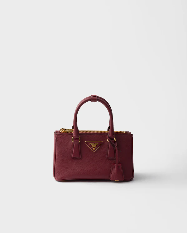 Sac à main Prada Galleria en cuir Saffiano mini