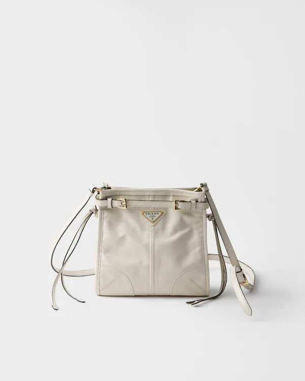 Sac à main mini en cuir Prada Bonnie