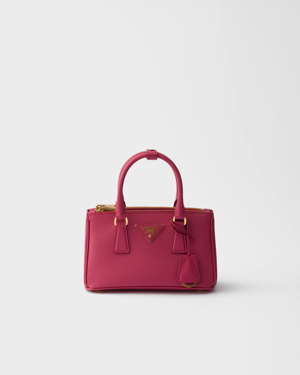 Sac à main Prada Galleria en cuir Saffiano mini
